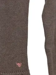 Vorschaubild 3 von Kinder Strickkleid Rollkragen Braun Gr. 128/134 Norwegermuster
