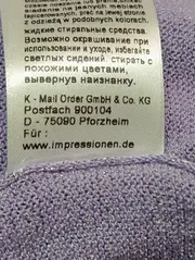 Vorschaubild 4 von Damen Pullover Gr. 40/M Lila Casual Metallic-Look Strick