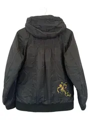 Vorschaubild 2 von Skijacke Damen Gr. 38/M Schwarz Outdoor Sportlich Kariert Kapuze