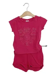 Vorschaubild 1 von Kinder Twin Set Shirt Hose Gr. 92 Pink Casual