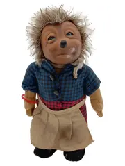 Vorschaubild 1 von Künstlerpuppe Igel Vintage Sammlerfigur Nostalgisch