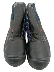 Vorschaubild 2 von Sicherheitsschuhe Arbeitsschuhe Herren Gr. 47 Schwarz Leder S3