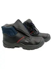 Vorschaubild 1 von Sicherheitsschuhe Arbeitsschuhe Herren Gr. 47 Schwarz Leder S3