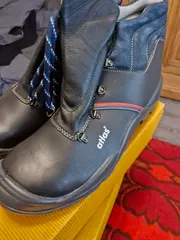 Vorschaubild 3 von Sicherheitsschuhe Arbeitsschuhe Herren Gr. 47 Schwarz Leder S3