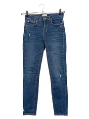 Vorschaubild 1 von Damen Jeans Slim Fit Größe 36 Blau Casual