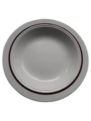 Vorschaubild 1 von Kirchenlamitz Bavaria Suppenteller Porzellan Braun Rand 22cm