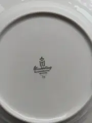 Vorschaubild 3 von Kirchenlamitz Bavaria Suppenteller Porzellan Braun Rand 22cm