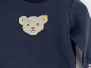 Vorschaubild 3 von Kinder Langarmshirt Baby Gr. 74 Blau Casual mit Teddybär Applikation