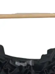 Vorschaubild 6 von Damen Body mit Rüschen Schwarz Gr. 34/XS