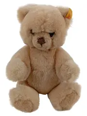 Vorschaubild 1 von Teddybär Kuscheltier Baby Beige 21cm Knopf im Ohr 0233/28