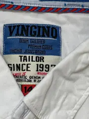 Vorschaubild 3 von Kinder Freizeithemd weiß Gr. 152 Langarm Casual Baumwolle