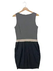 Vorschaubild 2 von Damen Etuikleid Gr. 38/M Mehrfarbig Business Elegant