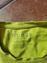 Vorschaubild 2 von Herren T-Shirt Gr. 50/L Gelb Casual Logo Print Baumwolle