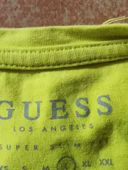 Vorschaubild 5 von Herren T-Shirt Gr. 50/L Gelb Casual Logo Print Baumwolle