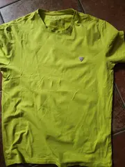 Vorschaubild 4 von Herren T-Shirt Gr. 50/L Gelb Casual Logo Print Baumwolle