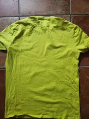 Vorschaubild 3 von Herren T-Shirt Gr. 50/L Gelb Casual Logo Print Baumwolle