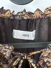 Vorschaubild 5 von MNG Damen Sommerkleid geblümt Elegant Mehrfarbig Gr. 34;XS