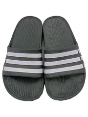 Vorschaubild 2 von Adilette Badeschuhe Kinder Gr 31.5 Grau Sportlich Casual