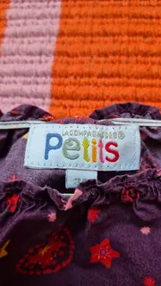 Vorschaubild 4 von Langarmshirt Mädchen Gr. 98 Lila Sterne Baumwolle