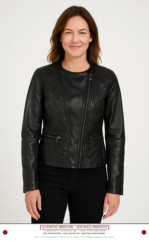MARIE LUND Lederjacke