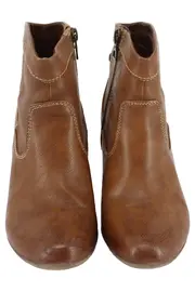 Vorschaubild 2 von Stiefelette Damen Gr. 36 Braun Vintage Western Boots