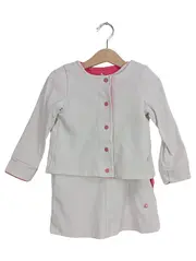 Vorschaubild 1 von Twin Set Mädchen Kleid Jacke Gr. 104 Beige Casual