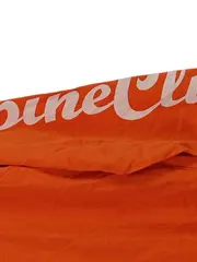 Vorschaubild 5 von Herren Langarmshirt Orange Skifahrer-Print Gr. 38