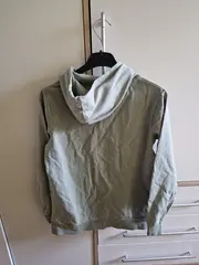 Vorschaubild 3 von Kinder Kapuzenpullover Grün Gr. 164 Logo Print Baumwolle Hoodie