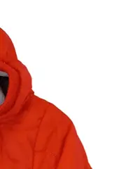 Vorschaubild 4 von Kinder Steppjacke Orange Gr. 170/176 Casual Kapuze