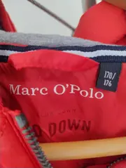 Vorschaubild 5 von Kinder Steppjacke Orange Gr. 170/176 Casual Kapuze