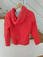 Vorschaubild 2 von Kinder Steppjacke Orange Gr. 170/176 Casual Kapuze