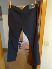 Vorschaubild 2 von HI-FLEX Herren Stoffhose Gr. 46 Blau Casual Baumwolle