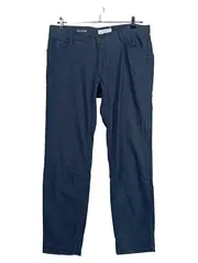 Vorschaubild 1 von HI-FLEX Herren Stoffhose Gr. 46 Blau Casual Baumwolle