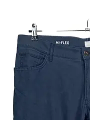 Vorschaubild 3 von HI-FLEX Herren Stoffhose Gr. 46 Blau Casual Baumwolle