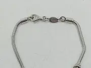 Vorschaubild 3 von Damen Armband Silber Herz Perlen Strass 19cm