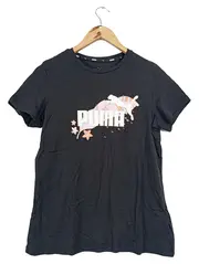 Vorschaubild 1 von Damen Sport T-Shirt mit Logo Gr. 38;M Schwarz Kurzarm