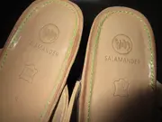 Vorschaubild 3 von Damen Pantoletten Beige Gr. 39 Leder Sommer