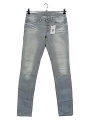Vorschaubild 1 von EDC Damen Jeans Straight Leg W27 L32 Blau Casual