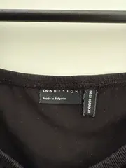 Vorschaubild 3 von Damen Body Schwarz Gr. 38 M Kurzarm Feminin