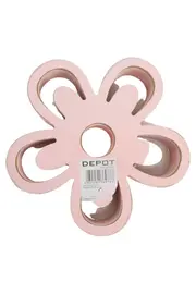 Vorschaubild 2 von Dekofigur Blume Rosa Holz Modern Deko Figur Frühling Ostern