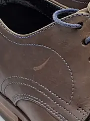 Vorschaubild 3 von Herren Schnürschuhe Derby Leder Braun Gr. 42 Business Elegant