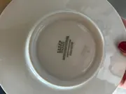 Vorschaubild 2 von Untertassen Unterteller Goldrand Weiß Porzellan Elegant 3 Stück