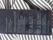 Vorschaubild 4 von Leichte Jacke Kinder Gr. 128 Gestreift Baumwolle Preppy