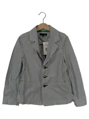 Vorschaubild 1 von Leichte Jacke Kinder Gr. 128 Gestreift Baumwolle Preppy