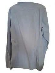 Vorschaubild 2 von Herren Business Hemd Langarm Blau Gr. 50/L Baumwolle