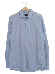 Vorschaubild 1 von Herren Business Hemd Langarm Blau Gr. 50/L Baumwolle