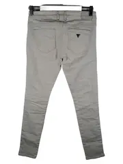 Vorschaubild 2 von Los Angeles Damen Jeans Jegging Skinny Fit W27 Beige Patches