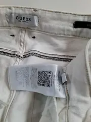 Vorschaubild 7 von Los Angeles Damen Jeans Jegging Skinny Fit W27 Beige Patches