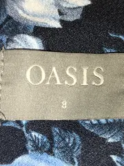 Vorschaubild 3 von Damen Kimono Morgenmantel Blumenmuster Blau Gr. S/36