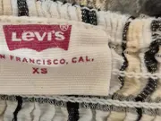 Vorschaubild 4 von Damen Bluse kariert Raffung Schleife Cropped Kurzarm weiß XS